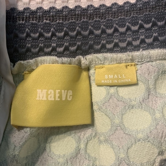 ANTHROPOLOGIE MAEVE SEREN JACQUARD POLKA DOT SKIRT GI SZ SMALL CAREER EVERYDAY - Picture 11 of 13